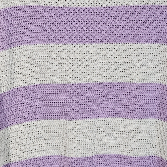 Market & Spruce Lavender and Cream Tawnee Cotton Blend Retail $68 - Picture 3 of 5